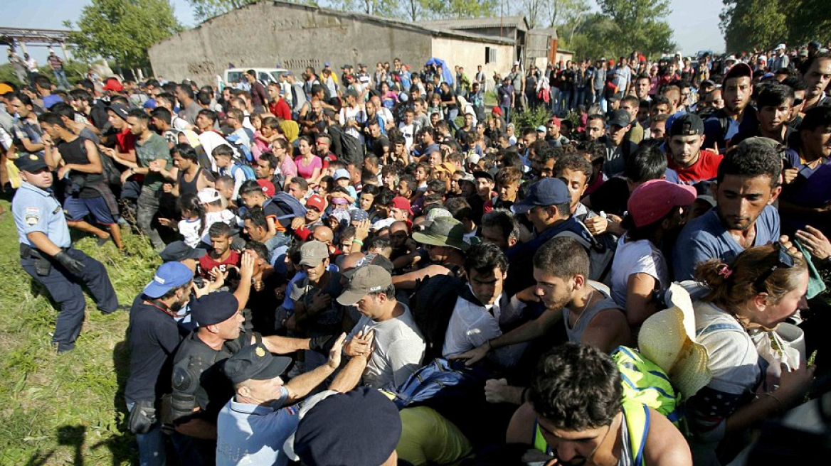 Σκηνές χάους με μετανάστες και στην Κροατία